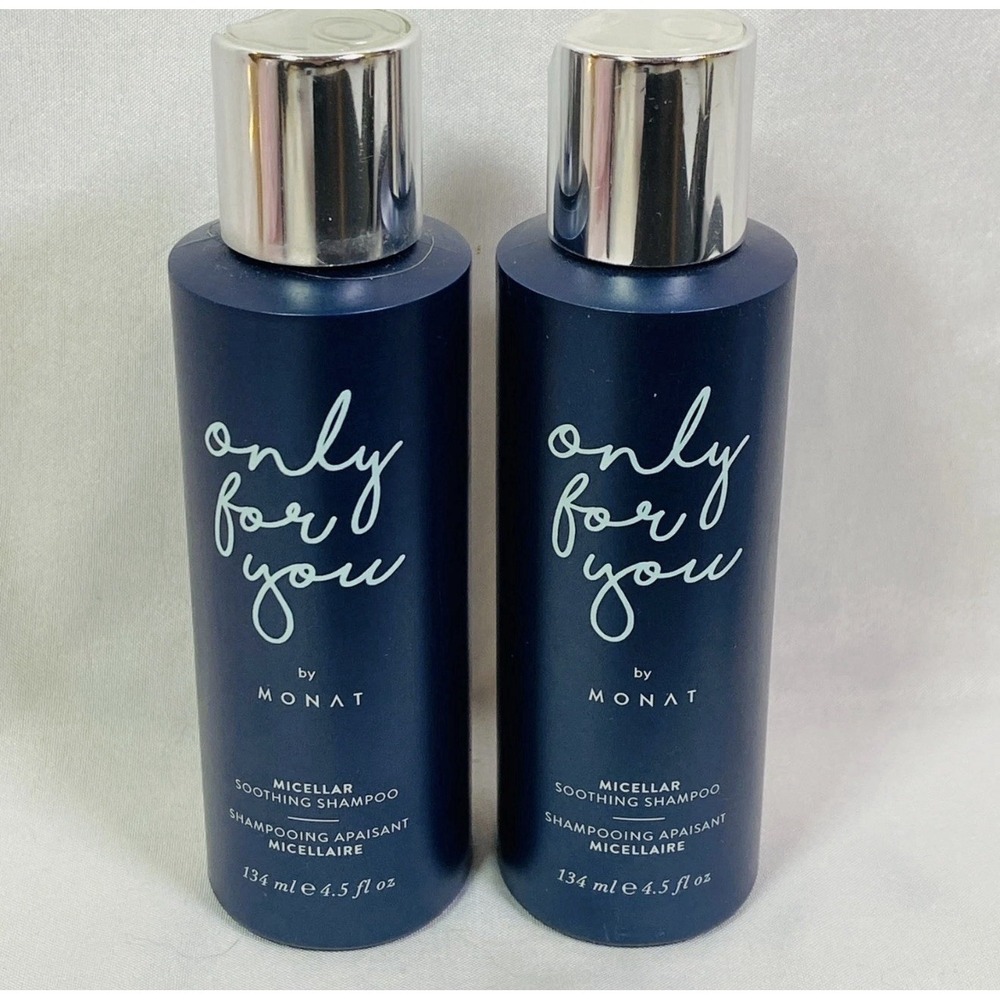 Set of 2 Monat Micellar Soothing Shampoo 134 ml / 4.5 fl oz Only for You Product